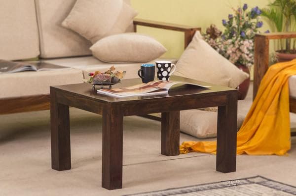 Solid Wood Cube Coffee Table S by Saraf Furniture