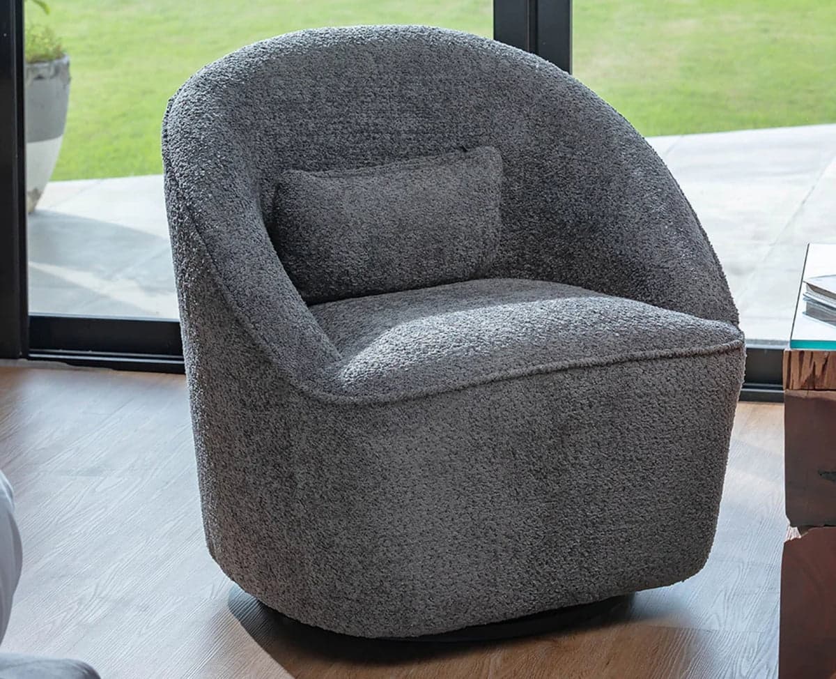 Aura Loop Sofa - (Grey) by Furniselan
