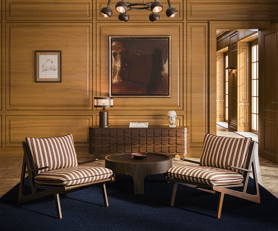 Moore Armchair by Wood tailors Club (Emotional Brands)