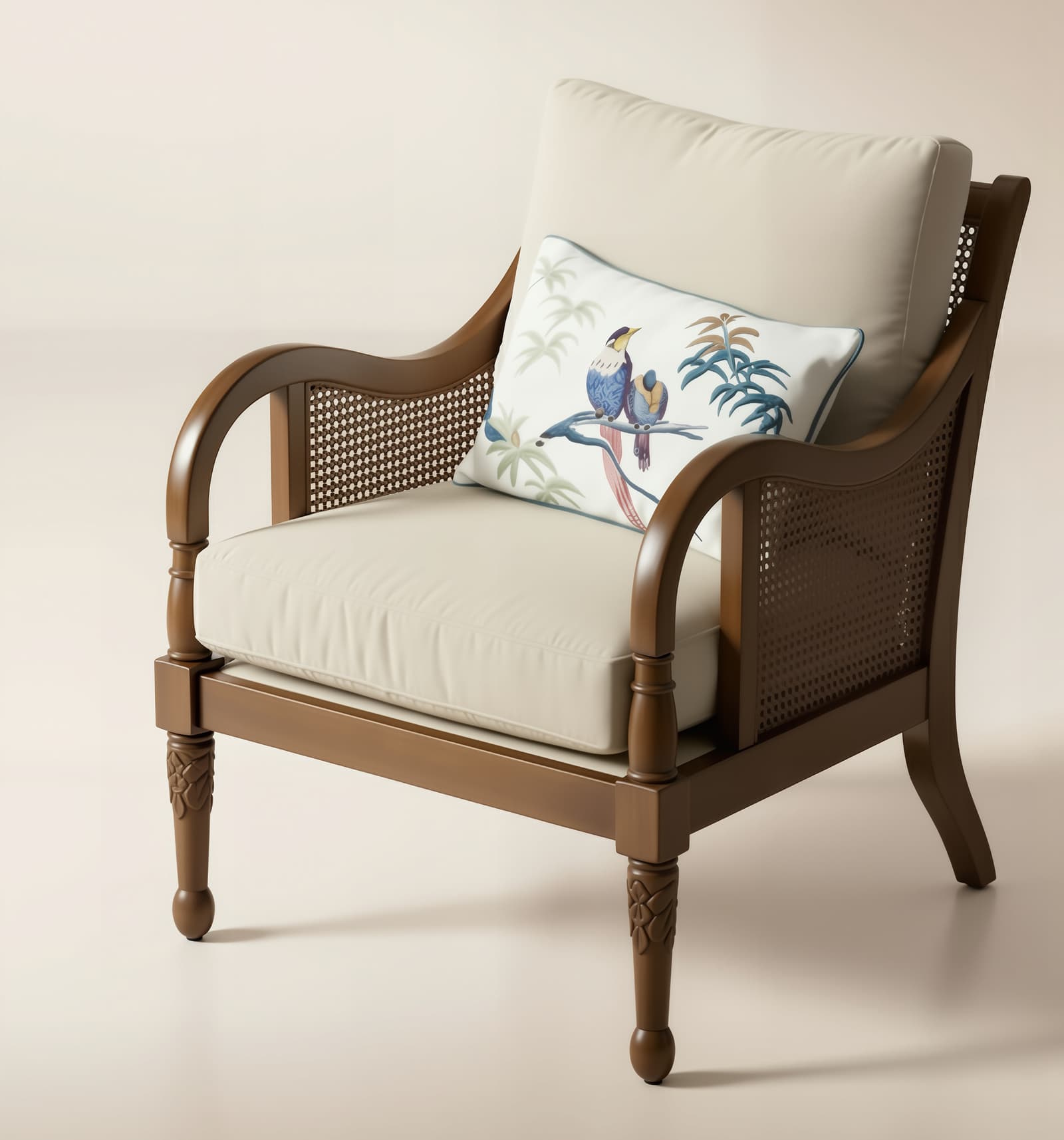 The Emani Armchair (Natural Teak) by The Inside project