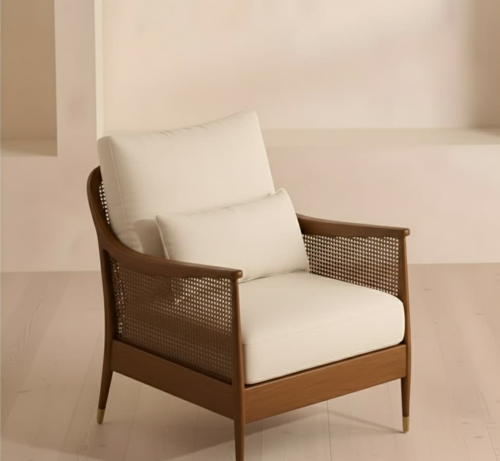 The Eros Dining Chair (Natural Teak) by The Inside project