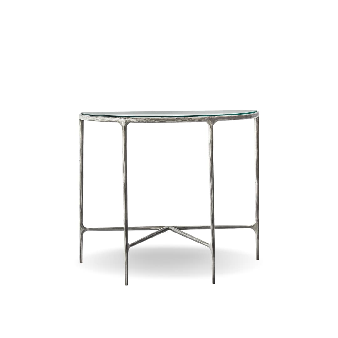 Cornelia Console Table - Forged Pewter by The Inside project