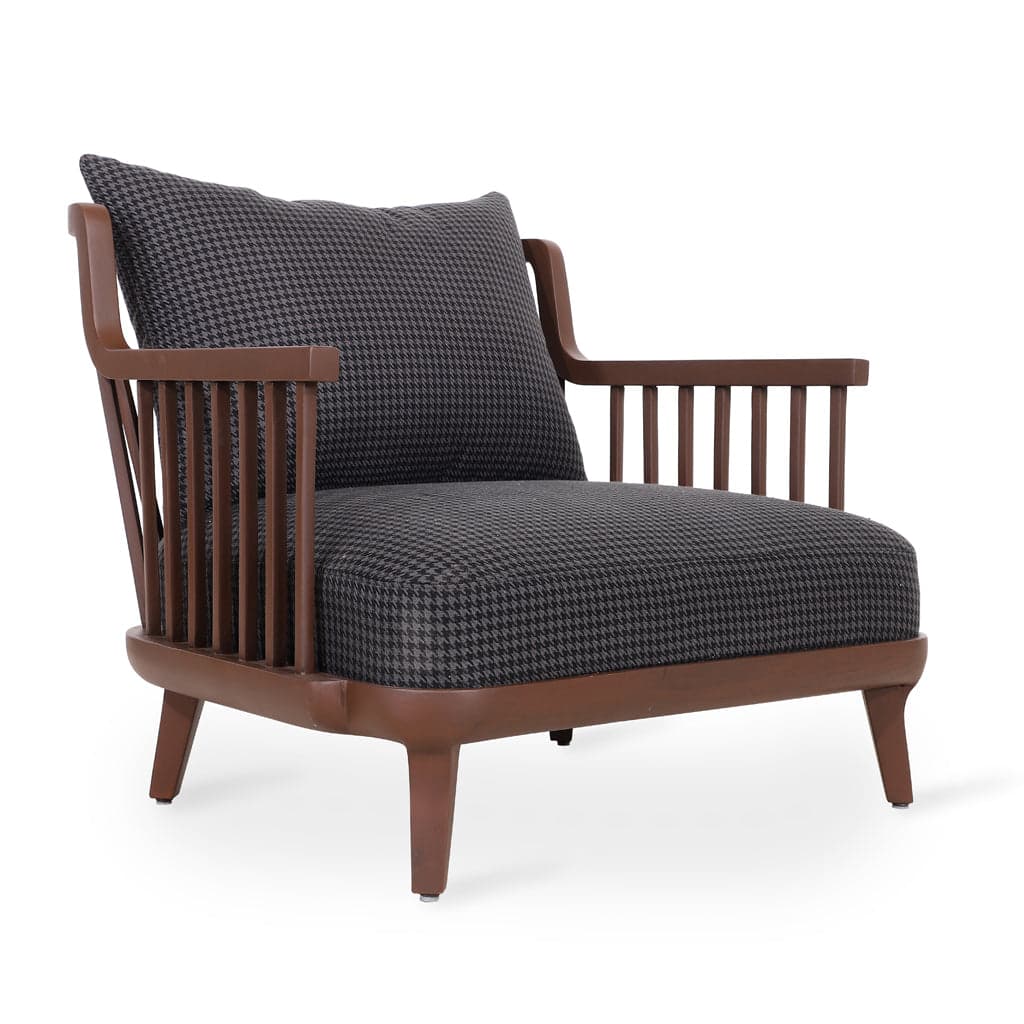 Lega - Ash/Oak/Beech Lounge Chair, Stained 5 by Alankaram