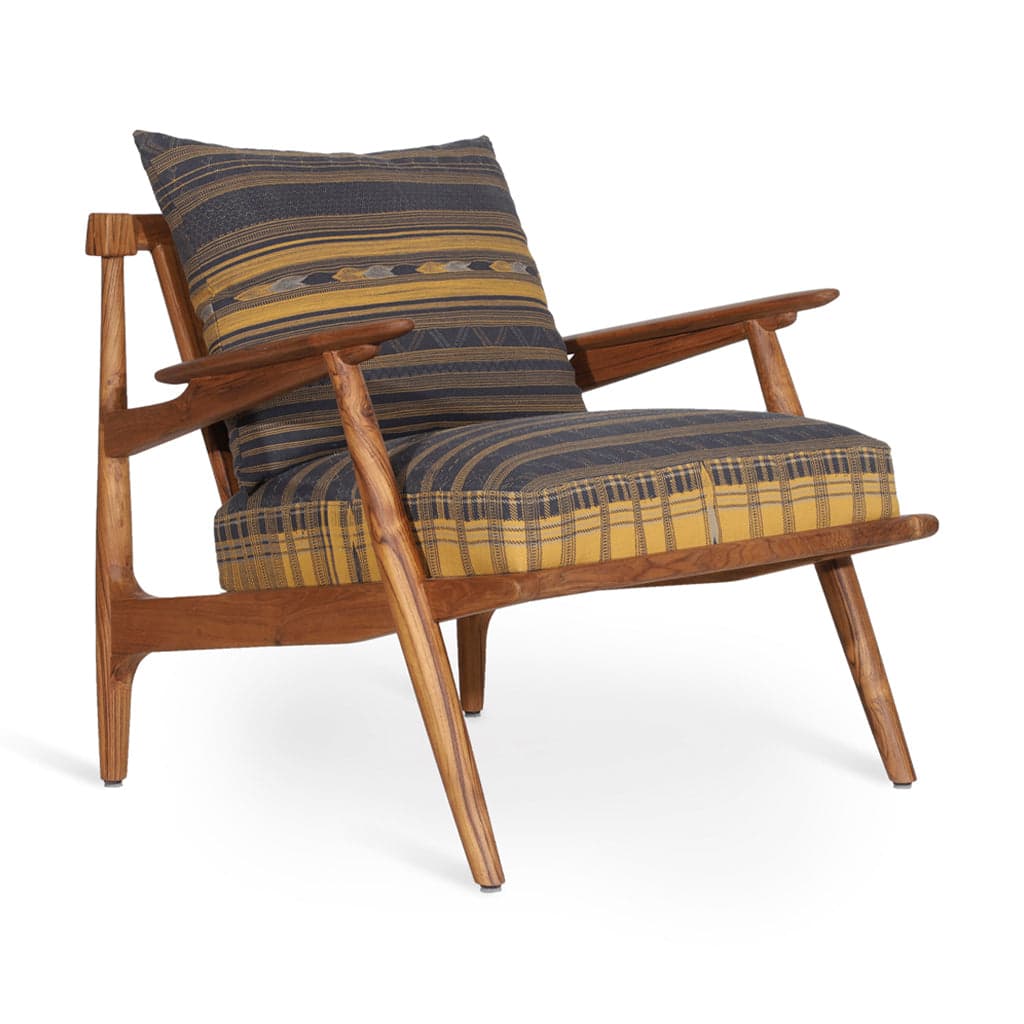 Obalo - Teak Lounge Chair 14 by Alankaram