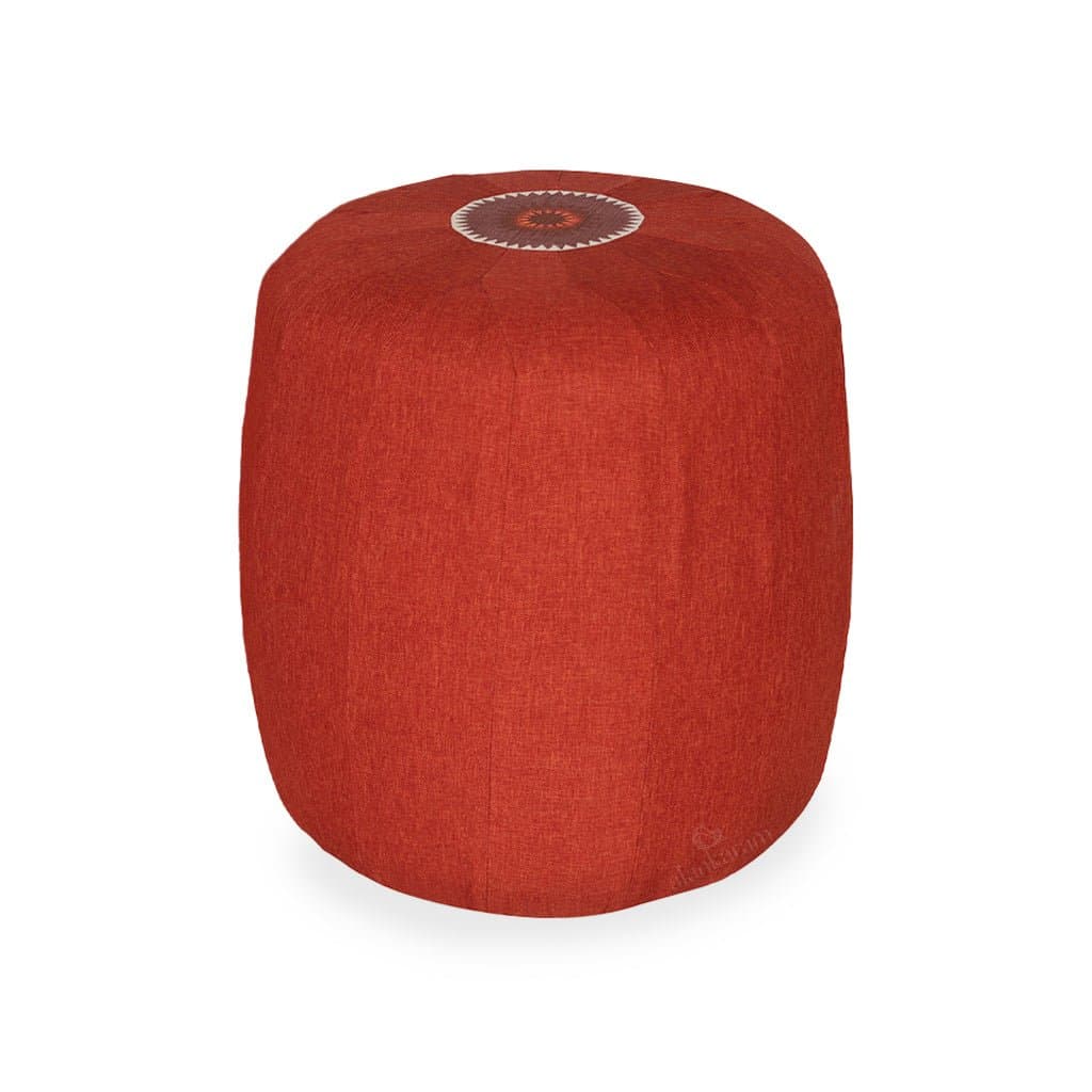 Pouffe - Round Ottoman 5 by Alankaram