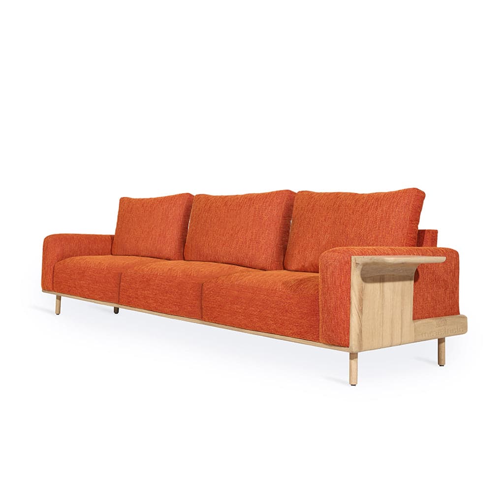 Gilid - Three Seater Ash/Oak/Beech Sofa by Alankaram