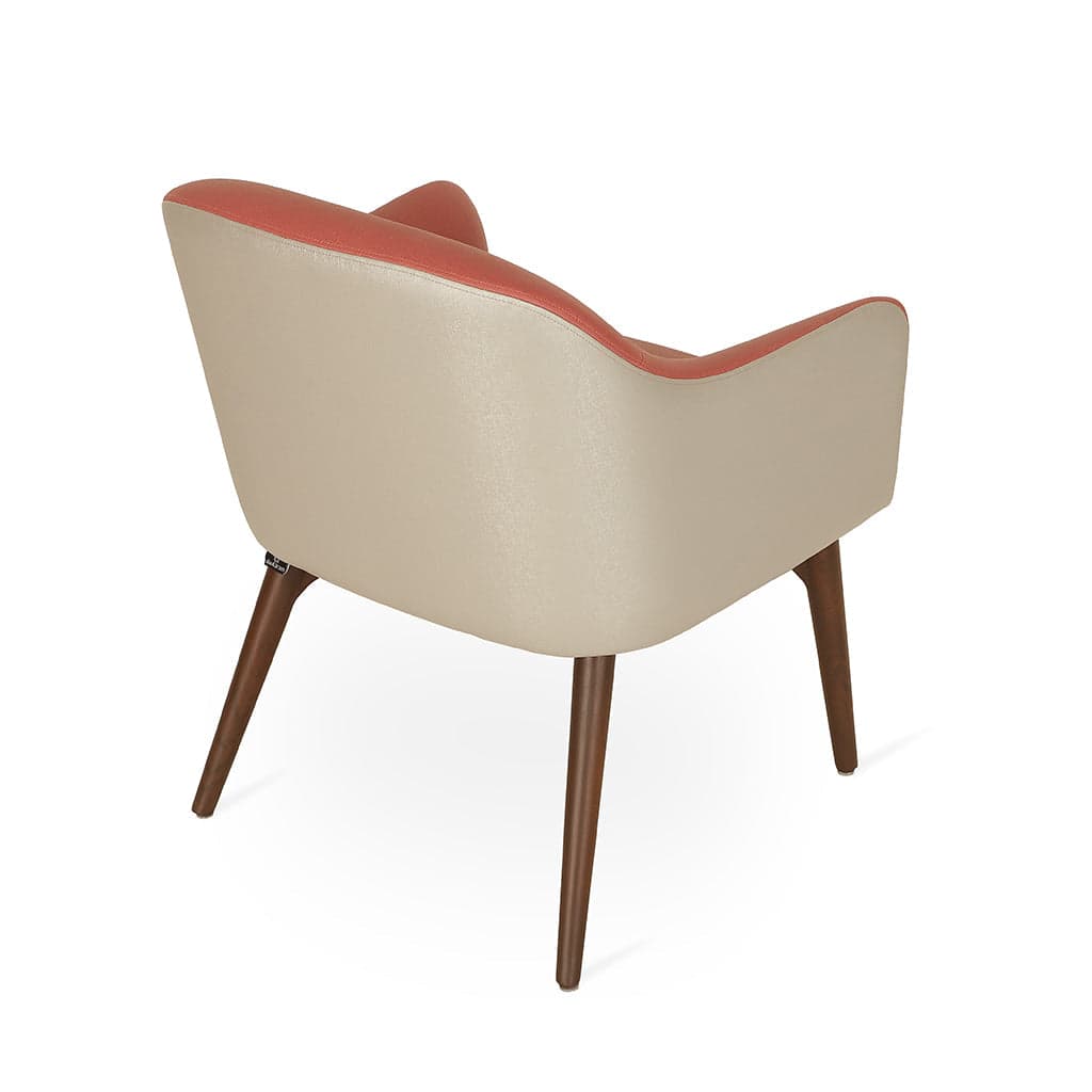 Aavaha - Ash/Oak/Beech legs Dining Chair, Stained by Alankaram