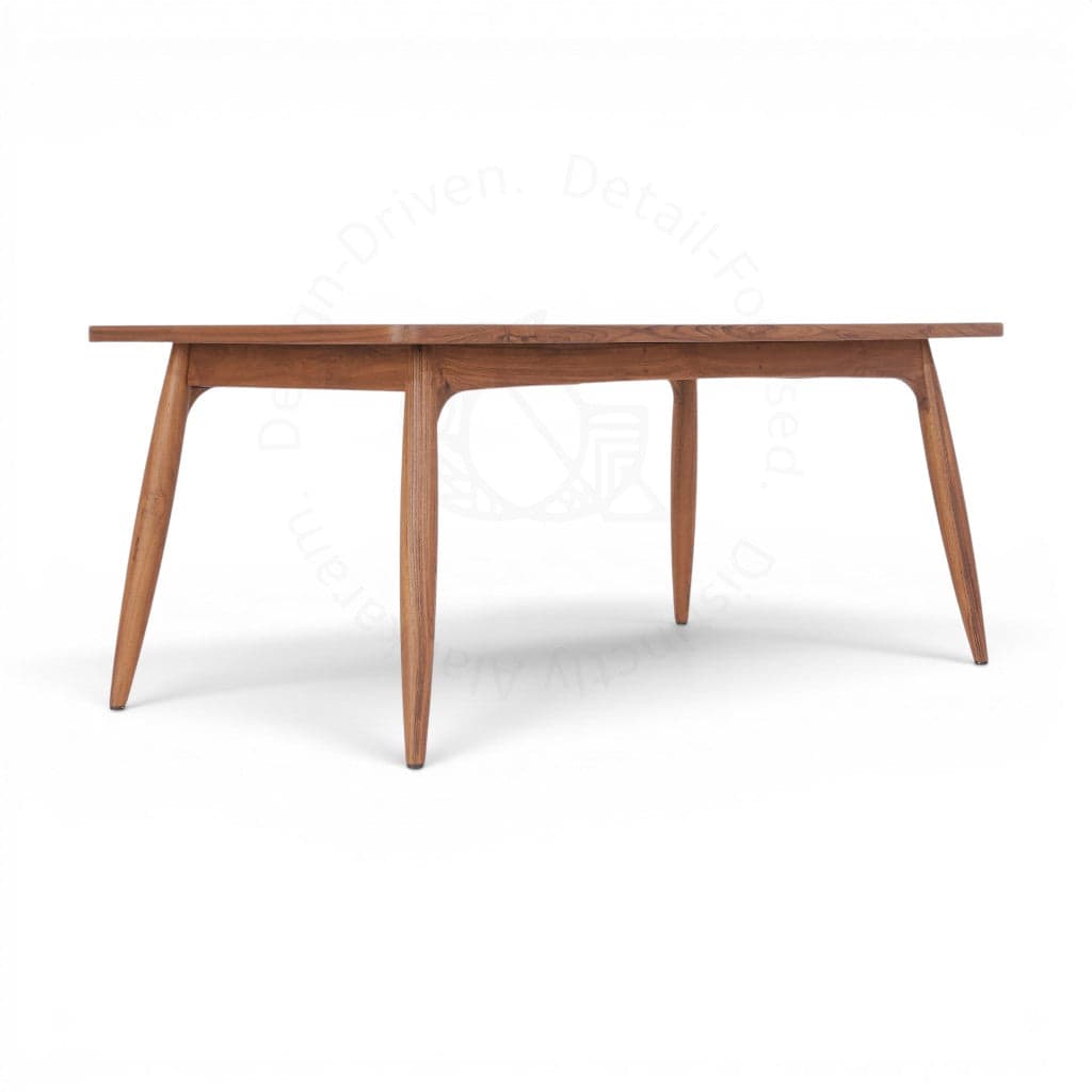Vibhu - Teakwood Dining Table With Drawers 2 by Alankaram