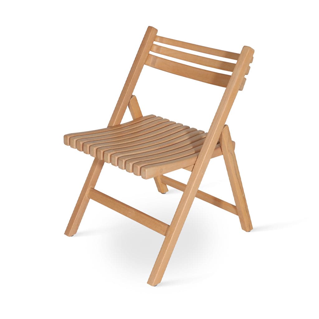Plygu - AshOakBeech Dining Chair, Foldable by Alankaram