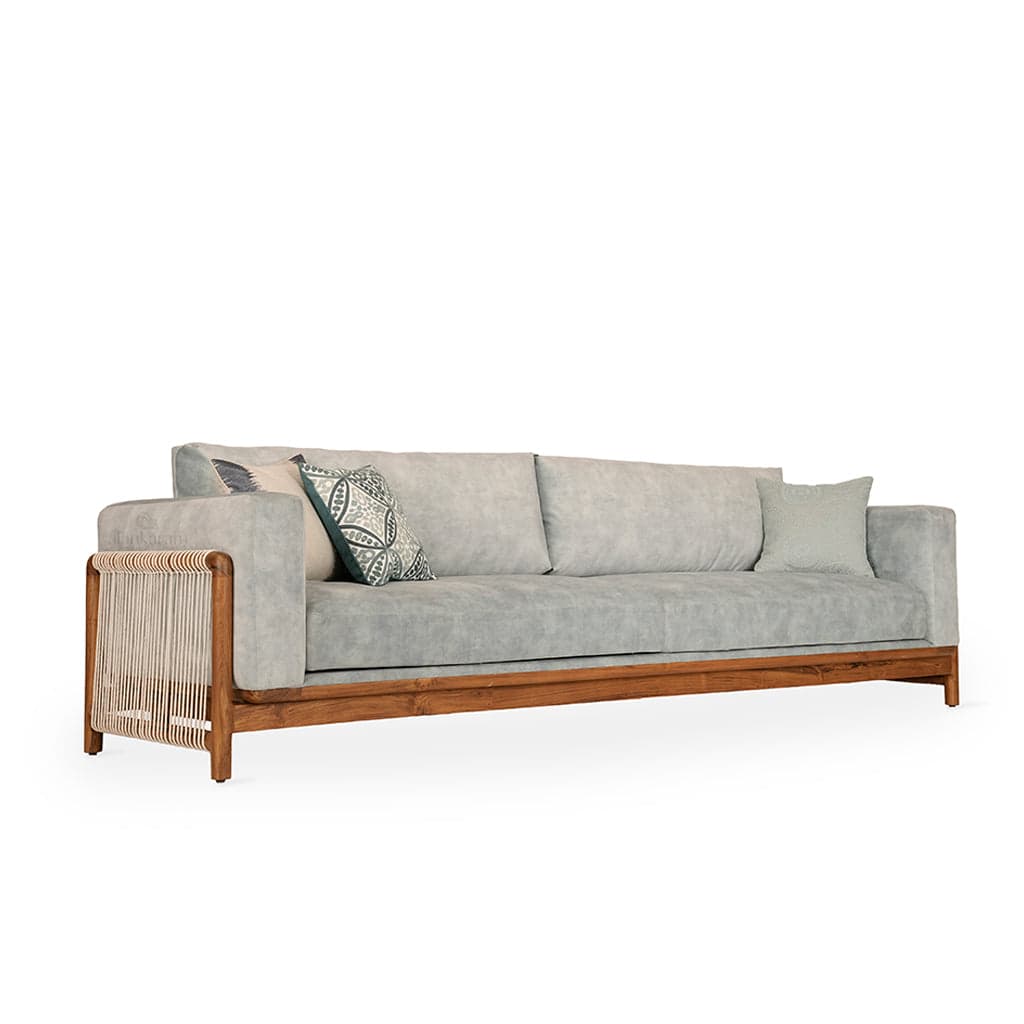 Kaha - Four Seater Teak Sofa 4 by Alankaram