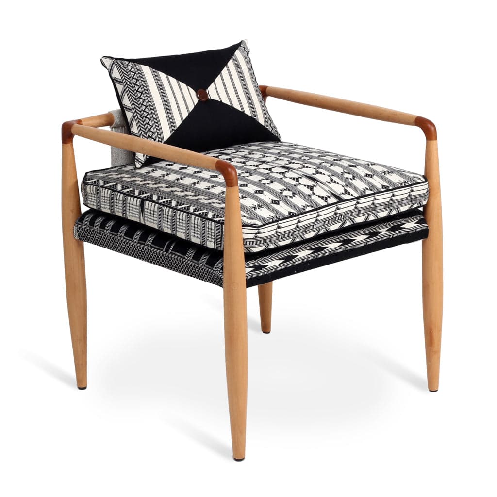 Kutu - Ash/Oak/Beech Lounge Chair 2 by Alankaram